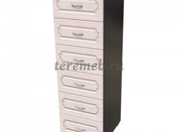 Комод КМ-5 МДФ (венге/дуб молочный) - фото товара, ракурс 1