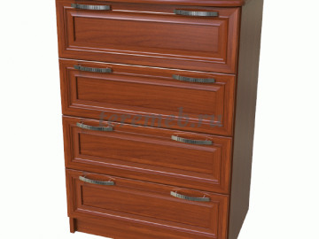 Комод КМ Весна 600 Феникс, Материалы: ЛДСП; МДФ; ПВХ; ДВП; Металл, Цвет: Дуб молочный, Дуб сонома, Орех, Ясень шимо тёмный/Ясень шимо светлый, Венге/Дуб молочный