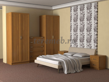 Комод КМ Весна 5 Феникс, Артикул 1329282, Размеры (ДхГхВ): 820 х 430 х 1100 мм