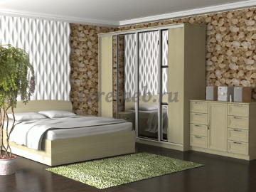 Комод КМ-4/2 Феникс, Артикул 1540282, Размеры (ДхГхВ): 1220 х 480 х 910 мм