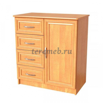 Комод КМ-4 Феникс, Артикул 1530882, Размеры (ДхГхВ): 820 х 480 х 910 мм