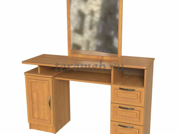 Стол туалетный КМ-17 Феникс, Артикул 2300382, Размеры (ДхГхВ): 1180 х 400 х 1320 мм