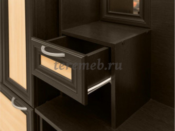 Прихожая ШК-8 Феникс, Материалы: ЛДСП; МДФ; ПВХ; ДВП;, Металл; Пластик, Цвет: Дуб молочный, Дуб сонома, Орех, Ясень шимо тёмный/Ясень шимо светлый, Венге/Дуб молочный