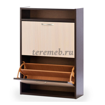 Тумба для обуви Комфорт К-2, Артикул 1730979, Размеры (ДхГхВ): 604 х 225 х 880 мм