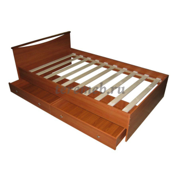 Кровать 1,2 Мелисса, цена 6600 руб. - фото товара, ракурс 2