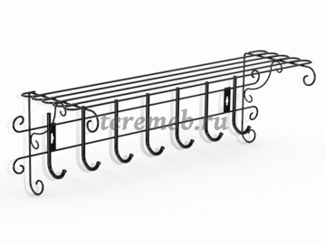 Вешалка настенная Грация 790 - фото товара, ракурс 1