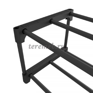 Полка для обуви SHT-SR3-P (чёрный), цена 750 руб. - фото товара, ракурс 2