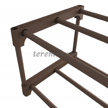 Полка для обуви SHT-SR3-P (коричневый), цена 850 руб. - фото товара, ракурс 2