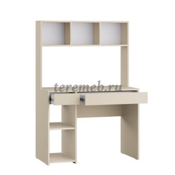 Стол компьютерный Комфорт 12.77 (сатин), цена 7600 руб. - фото товара, ракурс 2