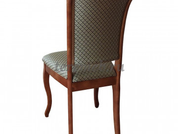 Стул С6, Материалы: Дерево; ППУ; Ткань, Цвет: Белый №304/Андрис бежевые соты, Эмаль светлая №308/Агата серая комп., Вишня №2/Агата коричневая комп., Тёмная вишня №318/Агата коричневая комп., Орех №314/Агата коричневая комп., Тёмный орех №309/Агата коричневая комп., Чёрный №305/Андрис бежевые соты, Чёрный №305/Андрис чёрные соты