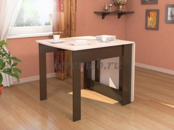 Стол-книжка СтК-4 (венге/дуб молочный) - фото товара, ракурс 1