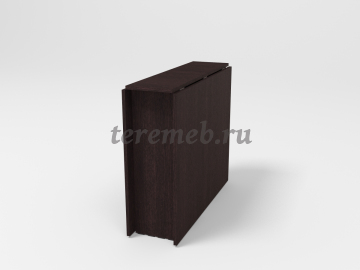 Стол-книжка СтК-22 (венге), Артикул С-3289, Размеры (ДхГхВ): в сложенном виде:, 865 х 270 х 740 мм, в разложенном виде I:, 1650 х 865 х 740 мм, в разложенном виде II:, 2250 х 865 х 740 мм