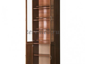 Шкаф для книг Гарун 200, Материалы: ЛДСП; МДФ; ПВХ; ДВП; Стекло; Металл, Цвет: Арктика, Дуб сонома, Венге/Дуб молочный