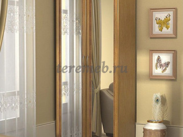 Шкаф для белья Гарун 101 с зеркалами - фото товара, ракурс 1