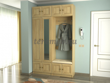 Прихожая ШК-15 с зеркалом Феникс - фото товара, ракурс 1