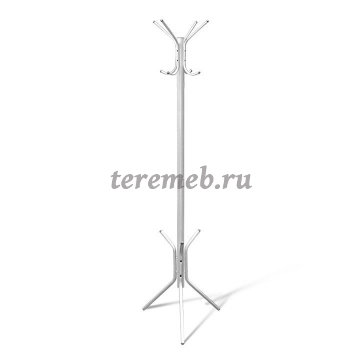 Вешалка для одежды SHT-CR2078 (белый) - фото товара, ракурс 1