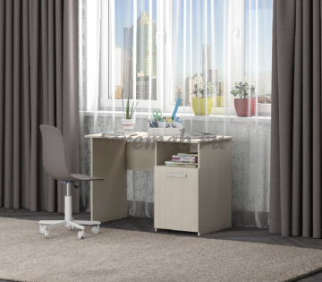 Стол компьютерный Интел-4 (бодега светлый) - фото товара, ракурс 1