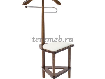 Вешалка костюмная со стулом LeSet Атланта, Артикул ВК-3357, Размеры (ДхГхВ): 360 х 410 х 1050 мм