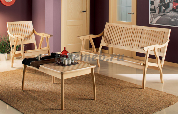 Кресло Массив с решёткой, Артикул 4630135, Размеры (ДхГхВ): 650 х 820 х 900 мм