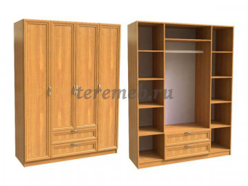 Шкаф 4-х дверный Феникс ШК-4/2 - фото товара, ракурс 1