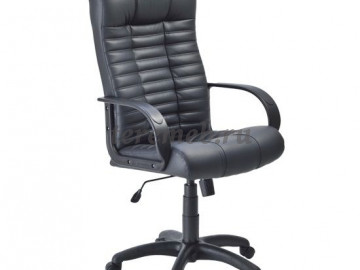 Кресло офисное Атлант Ультра КО, Материалы: Металл; Пластик; ППУ; Кожзам, Цвет: Бежевый, Серый, Бордовый, Тёмно-синий, Тёмно-зелёный, Тёмно-коричневый, Чёрный