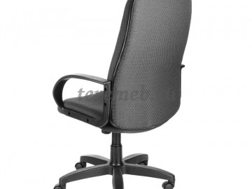 Кресло офисное Амбасадор Ультра, Материалы: Металл; Пластик; ППУ; Ткань, Цвет: Синий К-12, Серый К-15