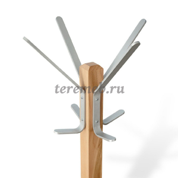 Вешалка для одежды SHT-CR11 Альберо (прозрачный лак/металлик), цена 8500 руб. - фото товара, ракурс 2