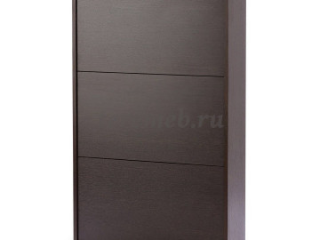 Тумба для обуви Viva 3, Материалы: ЛДСП; ПВХ; ДВП; Металл; Пластик, Цвет: Белый, Дуб сонома, Венге/Дуб белёный, Венге