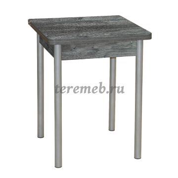 Стол обеденный раскладной Компакт 600х600 (металлик) - фото товара, ракурс 3