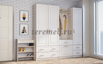 Тумба для обуви 600 Диал, Артикул ТДО-3411, Размеры (ДхГхВ): 600 х 250 х 800 мм