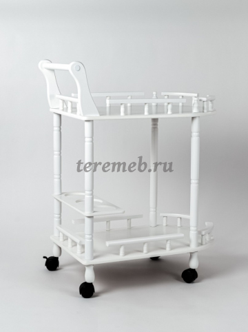 Стол сервировочный JW-104S (белый) - фото товара, ракурс 1