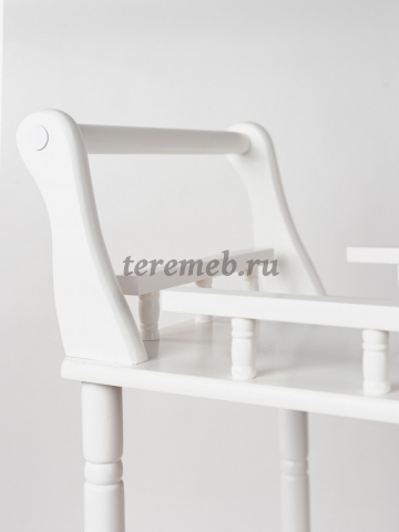 Стол сервировочный JW-104S (белый), Артикул СС-3425, Размеры (ДхГхВ): 600 х 350 х 750 мм