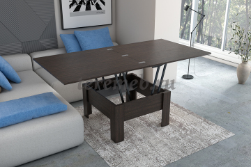 Стол-трансформер Диал (венге) - фото товара, ракурс 1