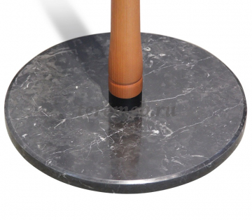 Вешалка для одежды SHT-CR12, Материалы: Дерево; Металл, Цвет: Светлый орех/Чёрный/Мрамор