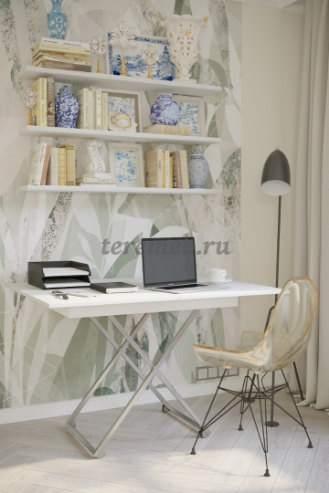 Стол-трансформер Андрэ Хром (белый) - фото товара, ракурс 1