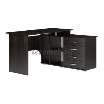 Стол компьютерный Интел-10 (бодега тёмный) - фото товара, ракурс 1