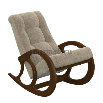 Кресло-качалка Вега, Материалы: Дерево; ППУ; Ткань; Кожзам, Цвета каркаса:: Снег, Лак, Орех, Венге, Цвета обивки: По каталогу