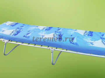 Раскладная кровать Кристина-М, Артикул 3050099, Размеры (ДхГхВ): в сложенном виде:, 810 х 665 х 220 мм, в разложенном виде:, 1960 х 665 х 240 мм