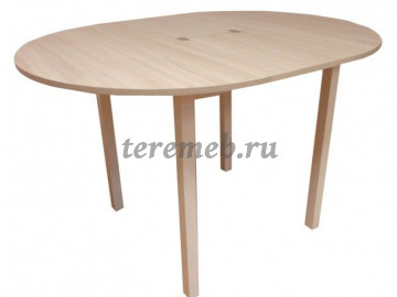 Стол обеденный раздвижной с круглой крышкой, цена 6300 руб. - фото товара, ракурс 2