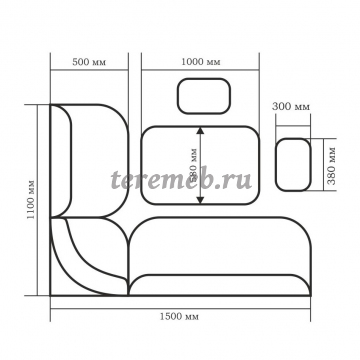 Кухонный уголок ОРХИДЕЯ-ЛЮКС - BIT000028, Материалы: ЛДСП; ПВХ; Дерево; ДВП; ППУ; Экокожа, Цвет корпуса:: Венге, Цвет обивки: экокожа Борнео умбер