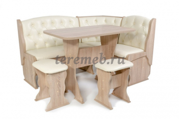 Кухонный уголок ОРХИДЕЯ-ЛЮКС - BIT000031 - фото товара, ракурс 1