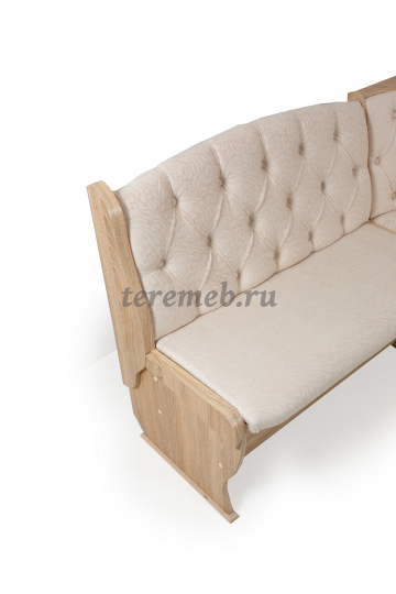 Кухонный уголок ОРХИДЕЯ-ЛЮКС - BIT000034, Артикул BIT000034, Размеры (ДхГхВ): диван:, (1500х1100) х 530 х 840 мм, стол:, 1000 х 580 х 750 мм, табурет:, 380 х 300 х 450 мм