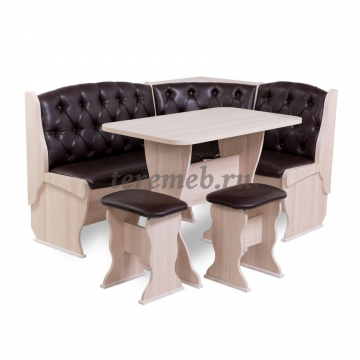 Кухонный уголок ОРХИДЕЯ-ЛЮКС - BIT000040 - фото товара, ракурс 1