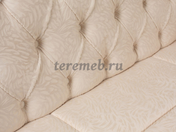 Кухонный уголок ОРХИДЕЯ-ЛЮКС - BIT000042, Материалы: ЛДСП; ПВХ; Дерево; ДВП; ППУ; Ткань, Цвет корпуса: Ясень шимо светлый, Цвет обивки: флок Карамель