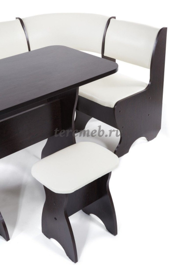 Кухонный уголок ТЮЛЬПАН (венге/борнео милк), цена 13250 руб. - фото товара, ракурс 2