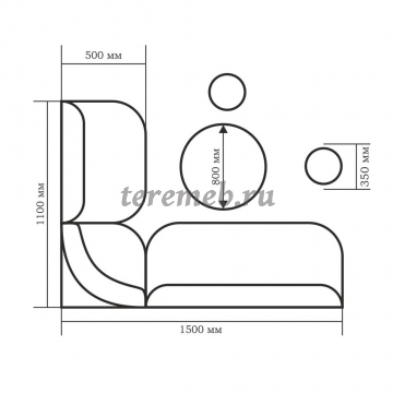 Кухонный уголок ЛОТОС - BIT000179 - фото товара, ракурс 4