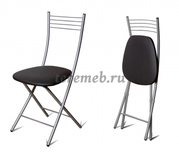 Стул ХЛОЯ СКЛАДНОЙ (чёрный №118) - фото товара, ракурс 1