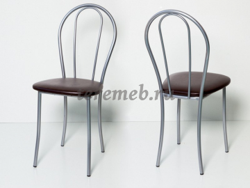 Стул ВЕНСКИЙ (металлик/тёмно-коричневый №221) - фото товара, ракурс 1