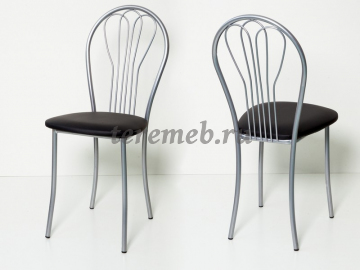 Стул РОМАШКА (металлик/чёрный №118) - фото товара, ракурс 1