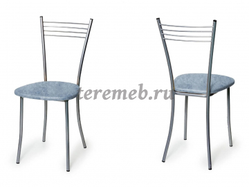 Стул ХЛОЯ (металлик/лагуна) - фото товара, ракурс 1